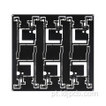 OEM PCB 4LAYERS RIGID FLEXIBLE IMPRIDA Placa de circuito